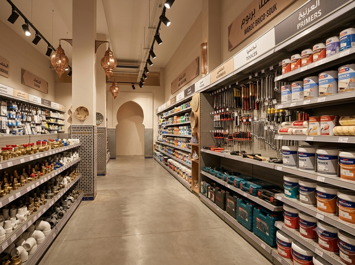 droguerie bricolage renovation maroc